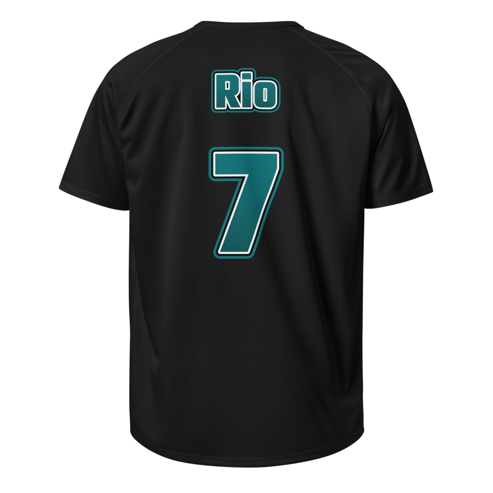 A1 Training Day Jersey Black - View 2