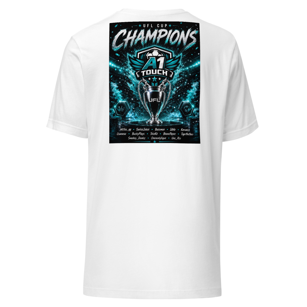 UFL Champions Tee White - View 2