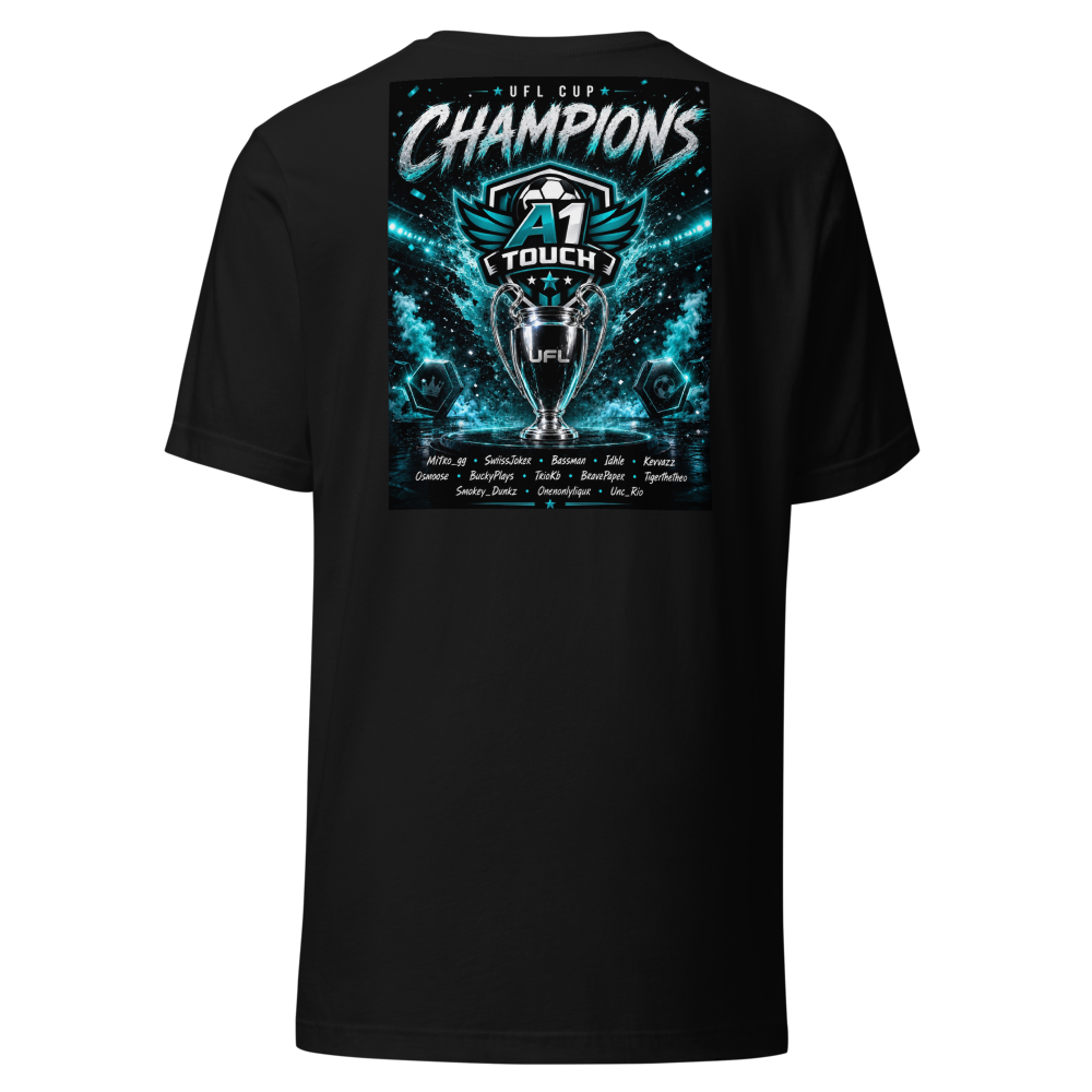 UFL Champions Tee Black - View 1